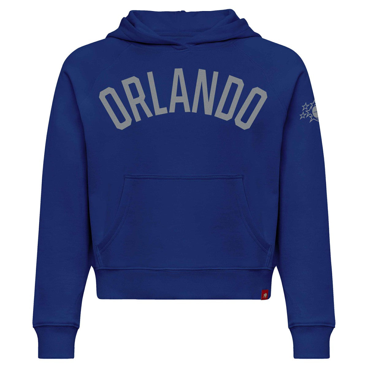 Orlando Magic Sportiqe Women's Genuine Issue Collection Ella Cropped Hoodie Blue - NBA