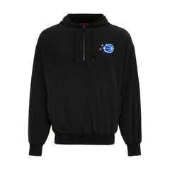 NBA Sportiqe Unisex Winfield Quarter-Zip Fleece Hoodie Black - NBA