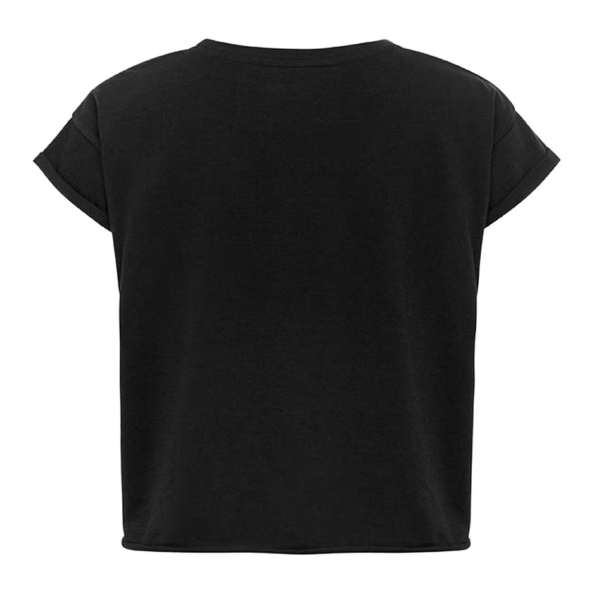 Phoenix Suns Sportiqe Women's Cropped Genuine Issue Collection Alana T-Shirt Black - NBA