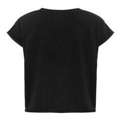Phoenix Suns Sportiqe Women's Cropped Genuine Issue Collection Alana T-Shirt Black - NBA