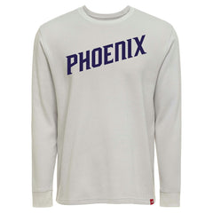 Phoenix Suns Sportiqe Unisex Afton Thermal Long Sleeve T-Shirt Gray - NBA
