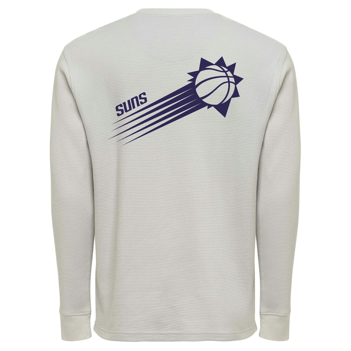 Phoenix Suns Sportiqe Unisex Afton Thermal Long Sleeve T-Shirt Gray - NBA