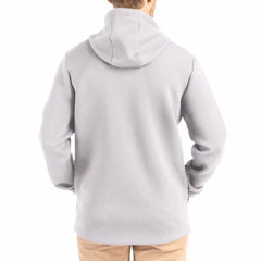 Houston Texans Cutter & Buck Roam Epic Comfort Recycled Full-Zip Hoodie Jacket Gray | NFL