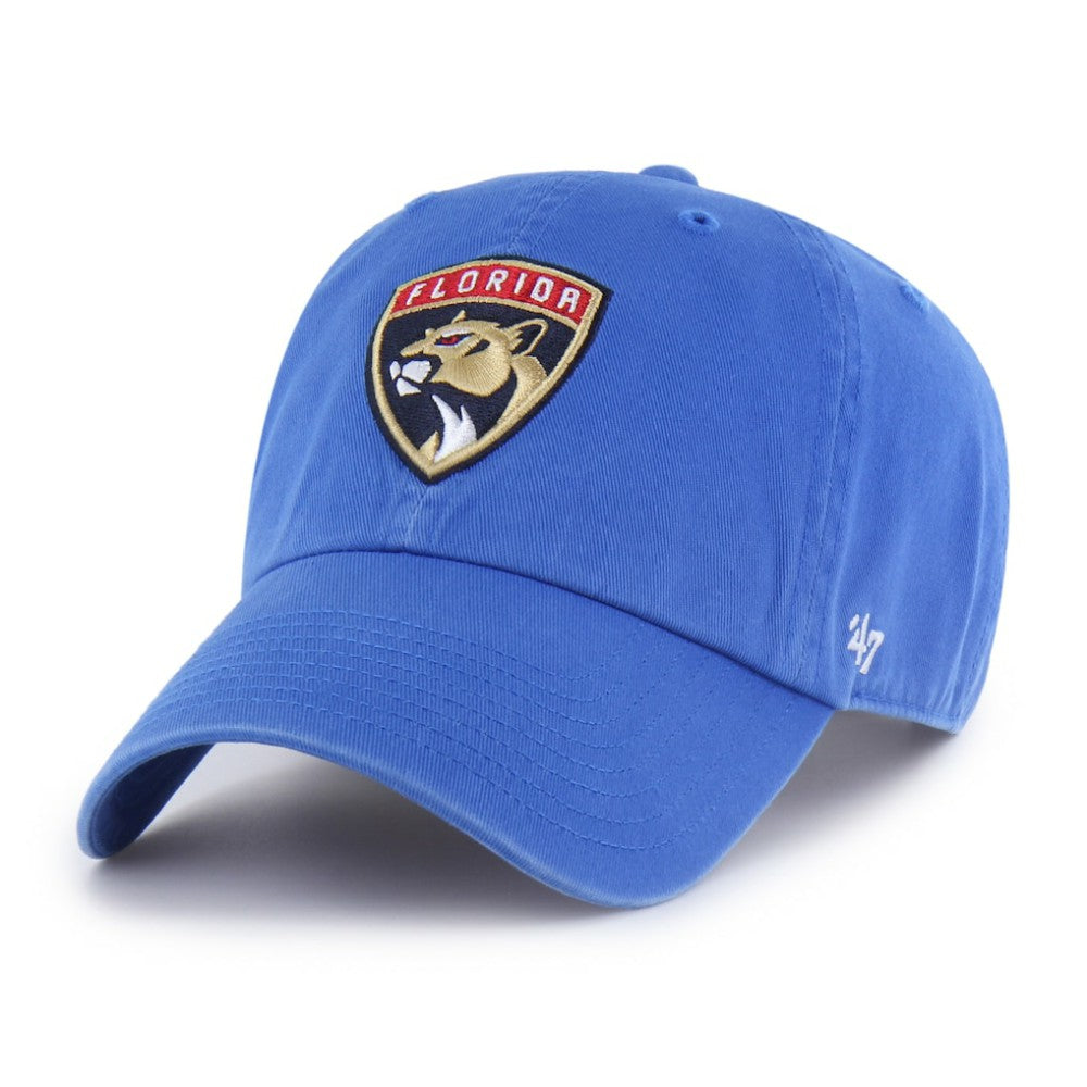 Florida Panthers '47 Logo Clean Up Adjustable Hat - Blue - NHL