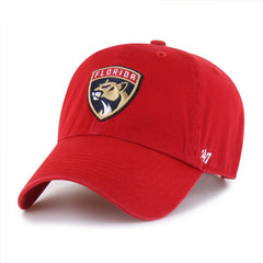 Florida Panthers '47 Logo Clean Up Adjustable Hat - Red - NHL