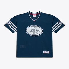 Jerry Rice San Francisco 49ers x Levi's Unisex Legacy Jersey Navy | Mitchell & Ness