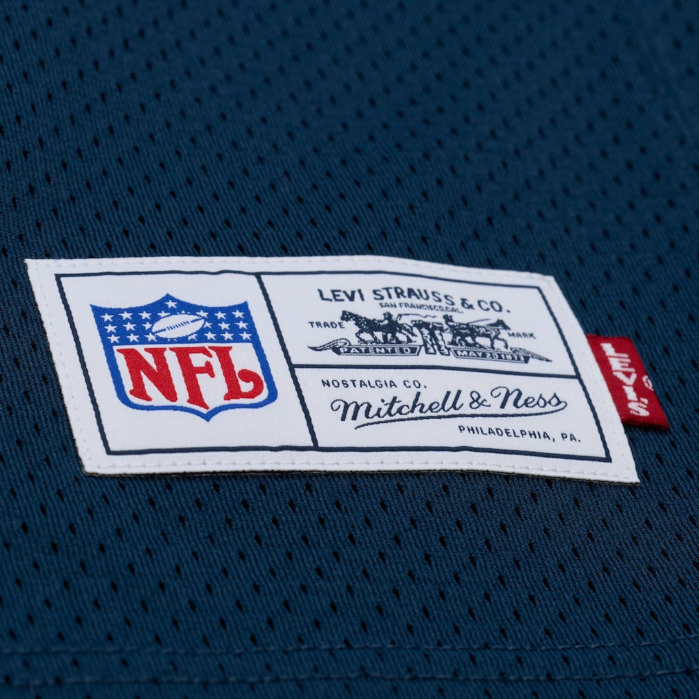 Jerry Rice San Francisco 49ers x Levi's Unisex Legacy Jersey Navy | Mitchell & Ness