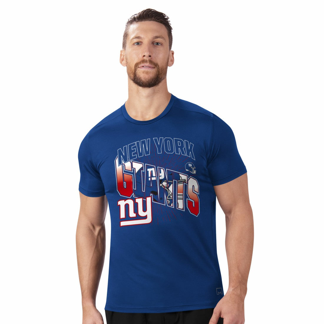 New York Giants MSX by Michael Strahan Performance T-Shirt Royal | NFL