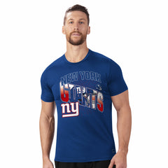 New York Giants MSX by Michael Strahan Performance T-Shirt Royal | NFL