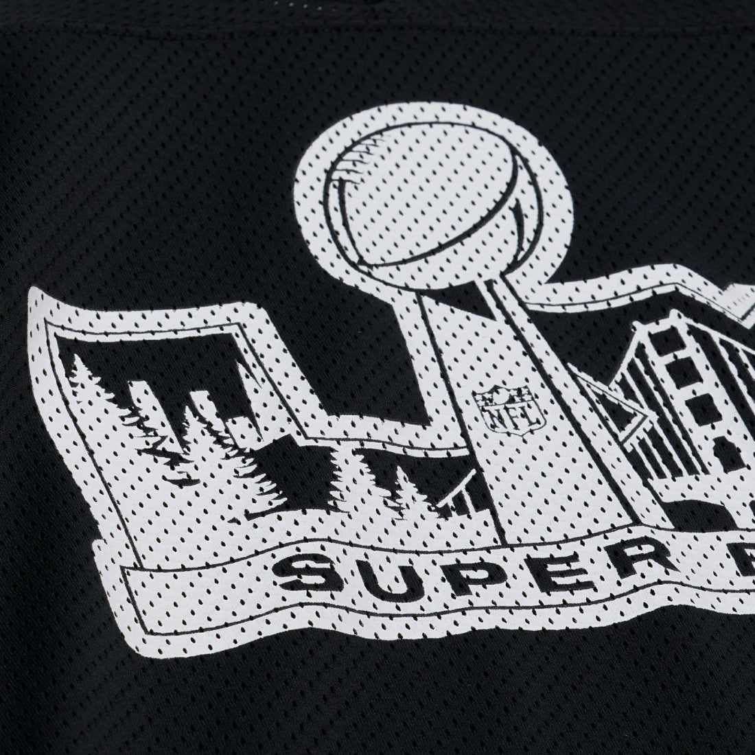 Super Bowl LX x Levi's Unisex Legacy Jersey Black | Mitchell & Ness