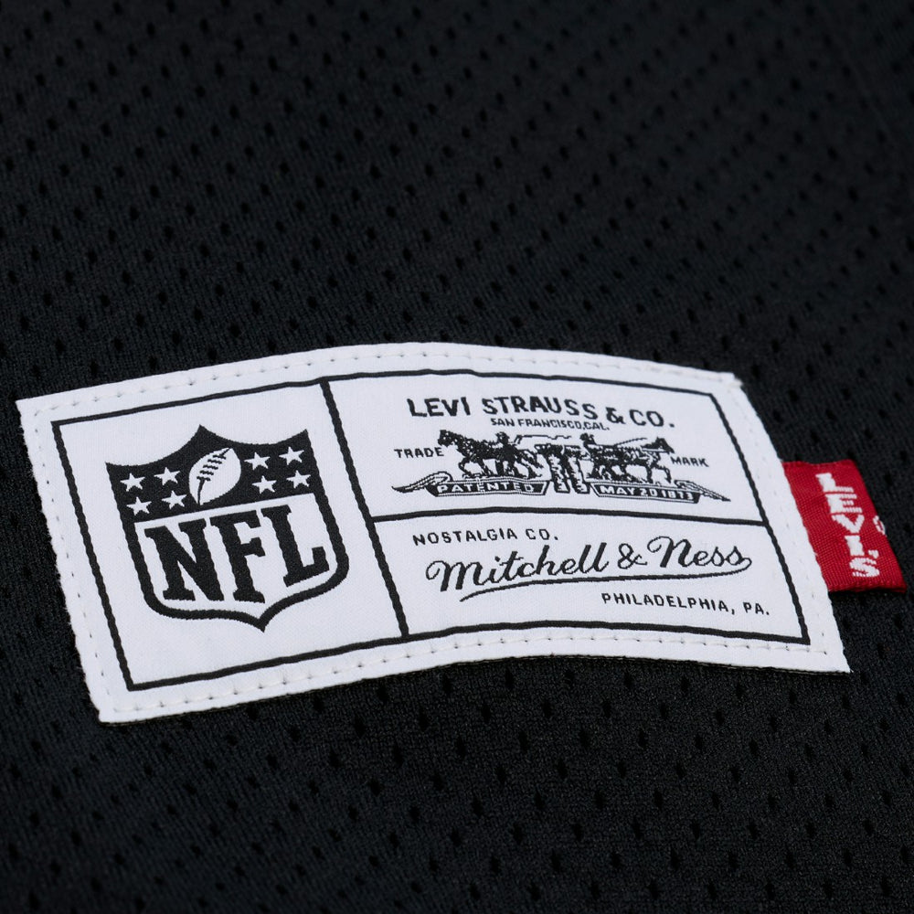 Super Bowl LX x Levi's Unisex Legacy Jersey Black | Mitchell & Ness