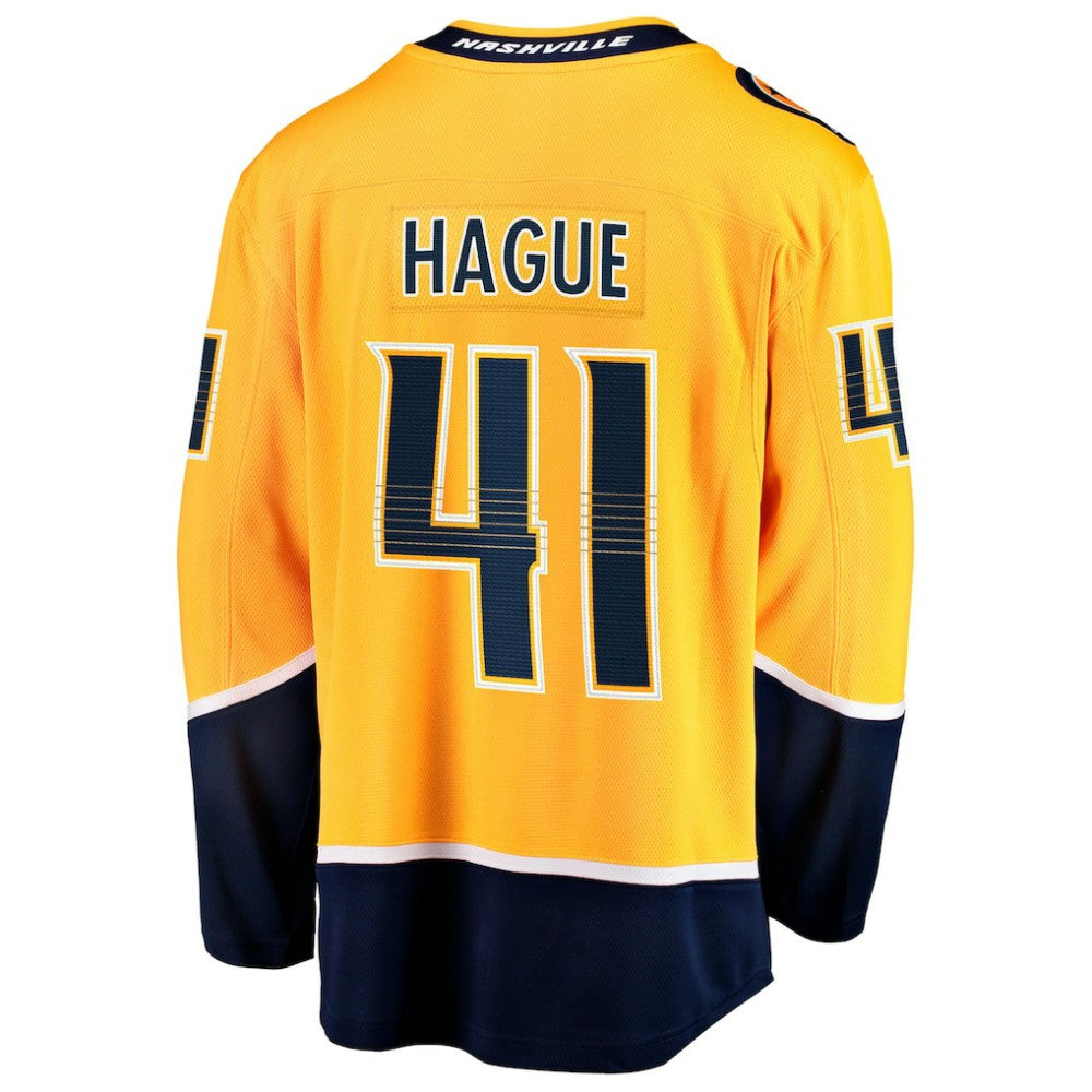 Nicolas Hague Nashville Predators Fanatics Home Breakaway Jersey - Gold - NHL