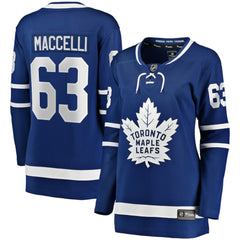 Matias Maccelli Toronto Maple Leafs Fanatics Women's Home Breakaway Jersey - Blue - NHL