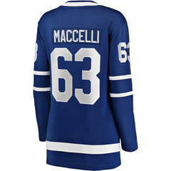 Matias Maccelli Toronto Maple Leafs Fanatics Women's Home Breakaway Jersey - Blue - NHL