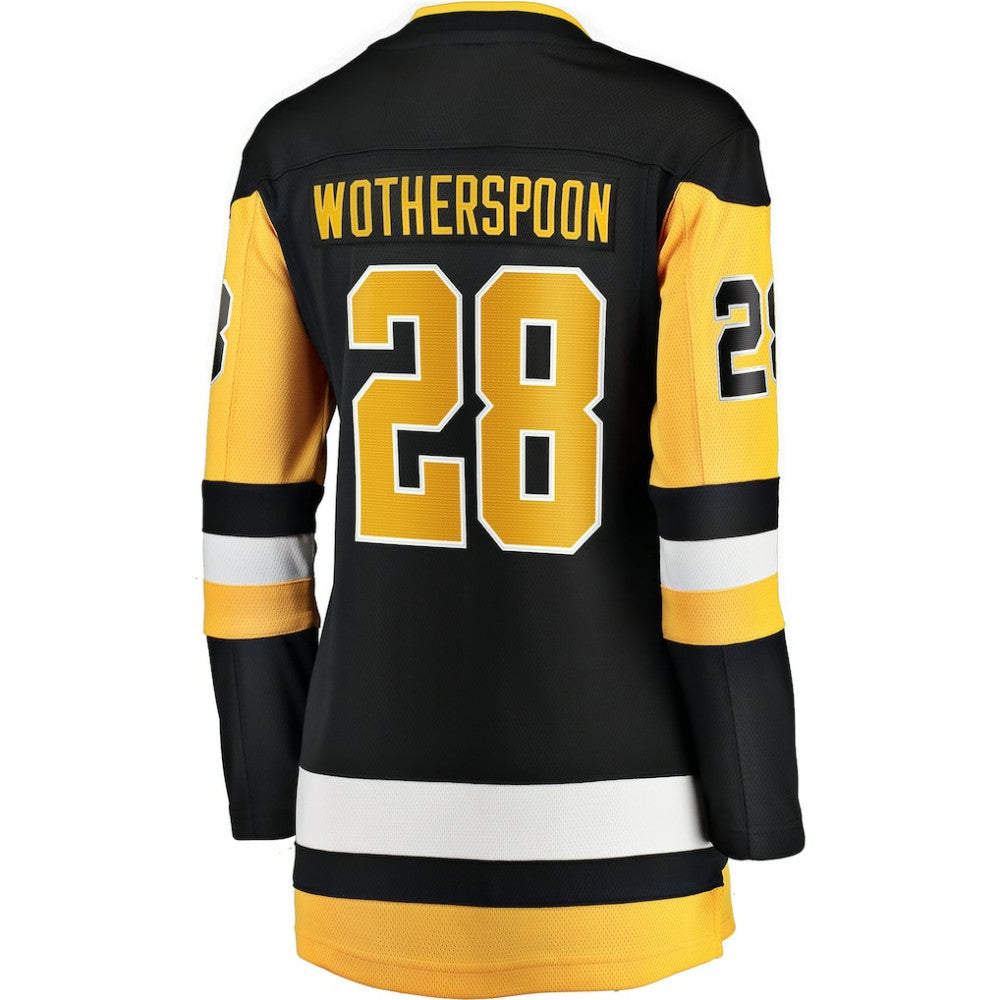 Parker Wotherspoon Pittsburgh Penguins Fanatics Women's Home Breakaway Jersey - Black - NHL