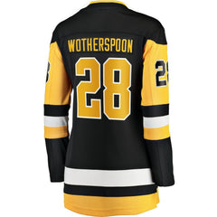 Parker Wotherspoon Pittsburgh Penguins Fanatics Women's Home Breakaway Jersey - Black - NHL
