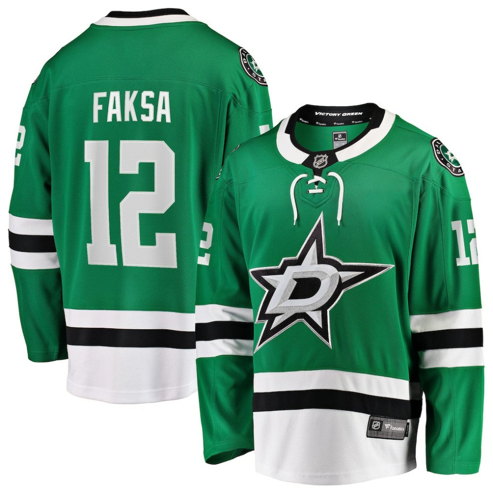 Radek Faksa Dallas Stars Fanatics Home Breakaway Jersey - Kelly Green - NHL