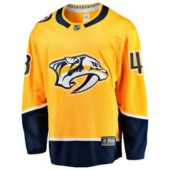 Nick Perbix Nashville Predators Fanatics Home Breakaway Jersey - Gold - NHL
