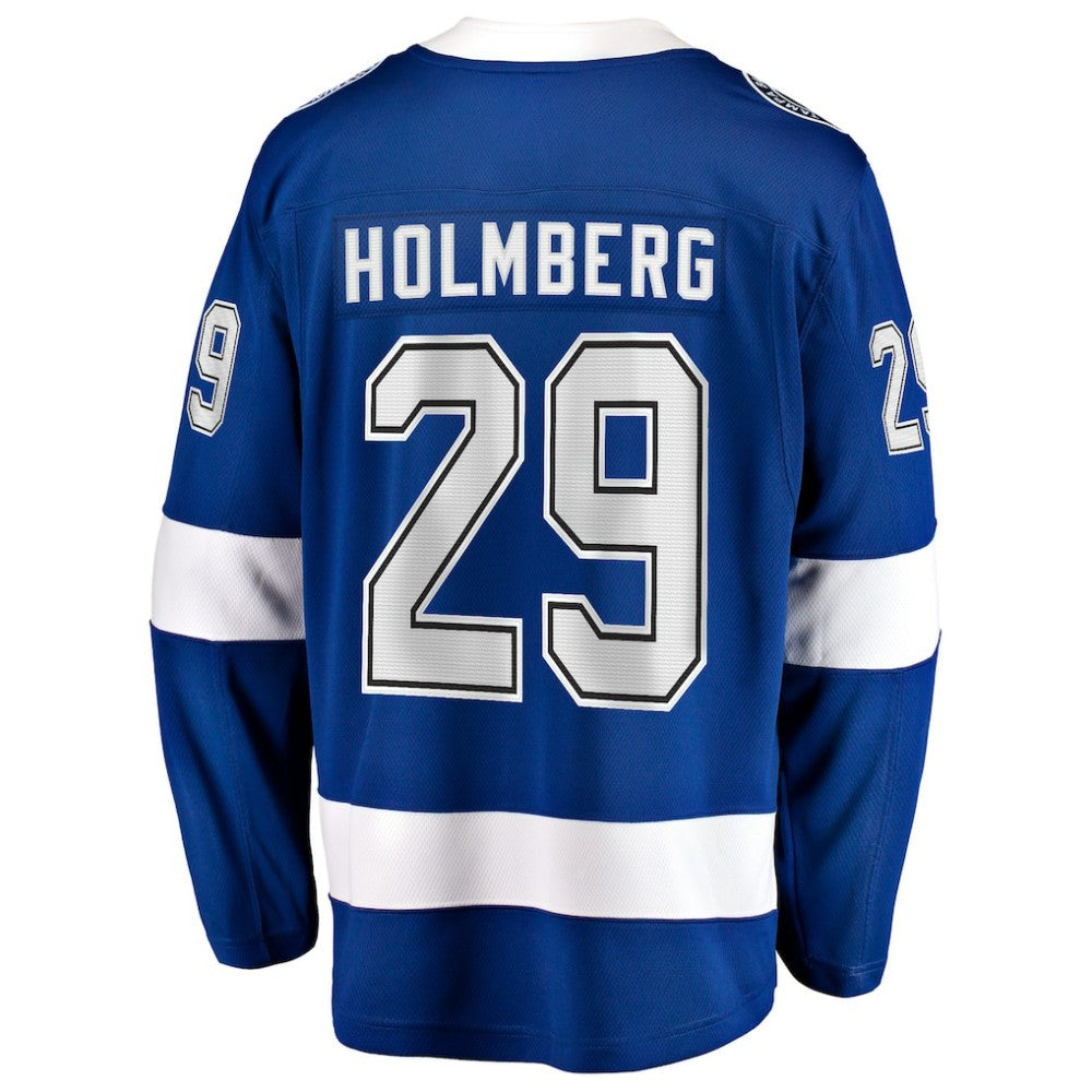 Pontus Holmberg Tampa Bay Lightning Fanatics Home Breakaway Jersey - Blue - NHL