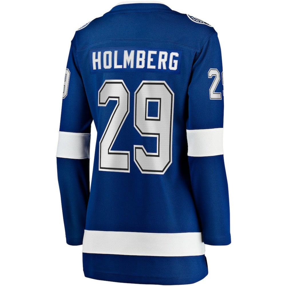Pontus Holmberg Tampa Bay Lightning Fanatics Women's Home Breakaway Jersey - Blue - NHL
