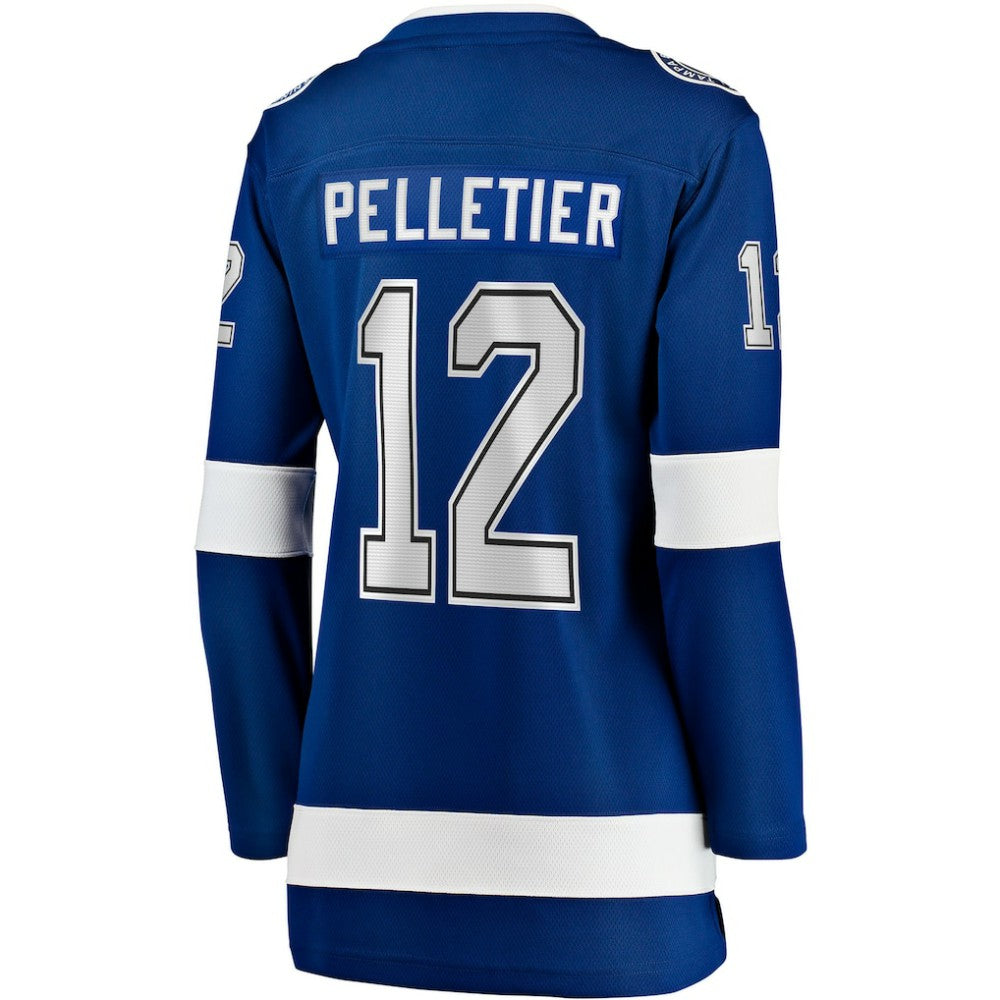 Jakob Pelletier Tampa Bay Lightning Fanatics Women's Home Breakaway Jersey - Blue - NHL