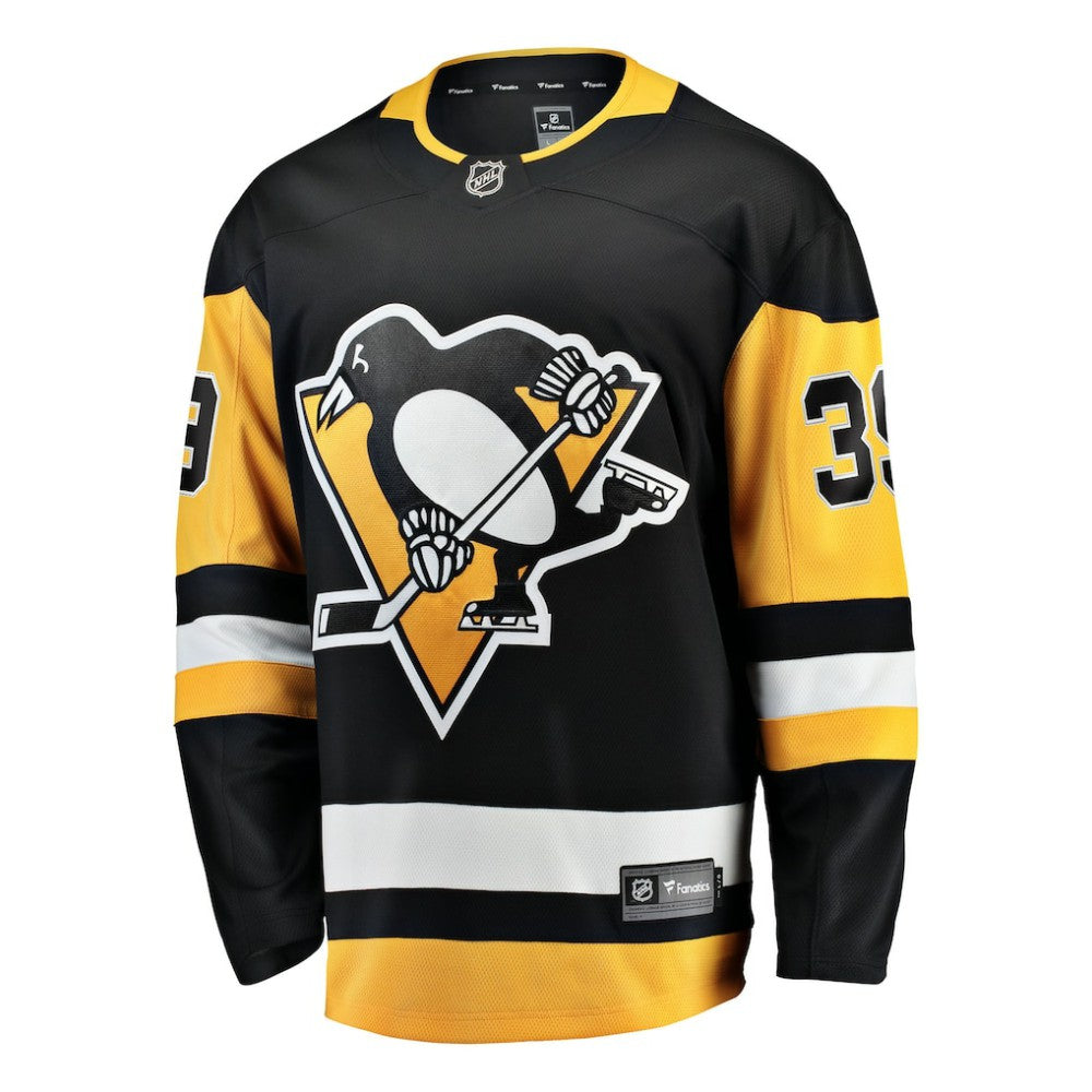 Anthony Mantha Pittsburgh Penguins Fanatics Home Breakaway Jersey - Black - NHL