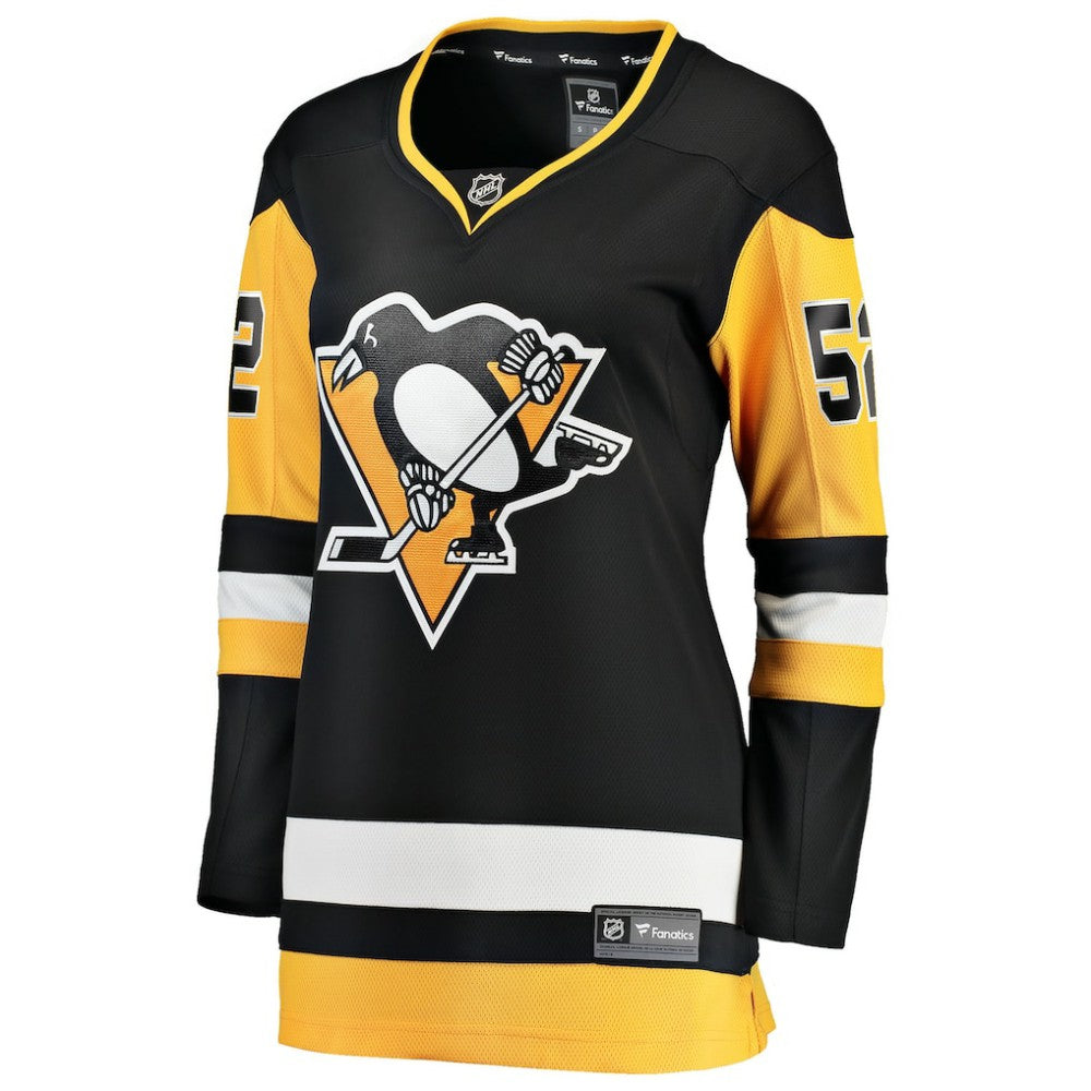 Philip Kemp Pittsburgh Penguins Fanatics Women's Home Breakaway Jersey - Black - NHL