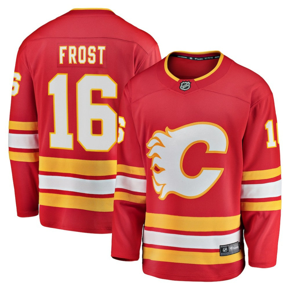 Morgan Frost Calgary Flames Fanatics Home Breakaway Jersey - Red - NHL