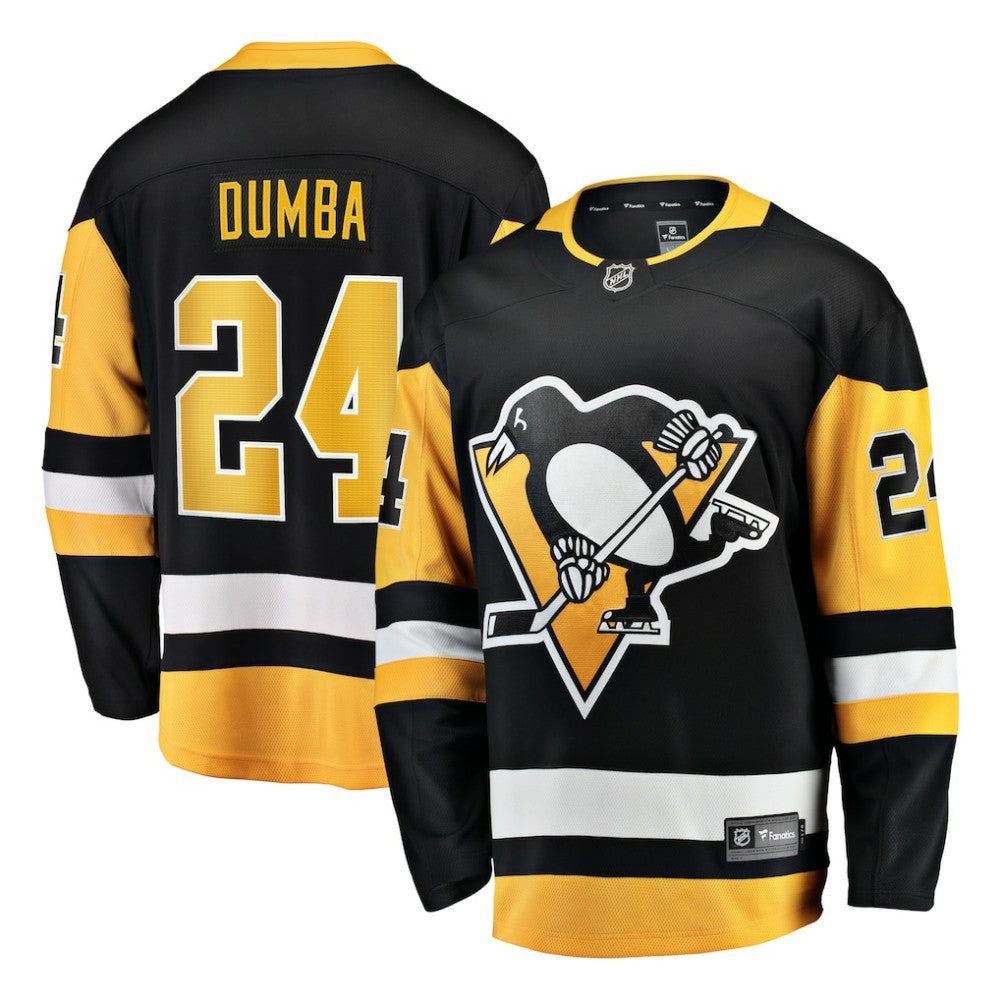 Matt Dumba Pittsburgh Penguins Fanatics Home Breakaway Jersey - Black - NHL