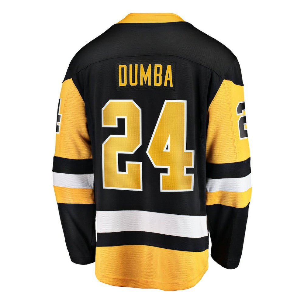 Matt Dumba Pittsburgh Penguins Fanatics Home Breakaway Jersey - Black - NHL