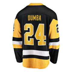 Matt Dumba Pittsburgh Penguins Fanatics Home Breakaway Jersey - Black - NHL