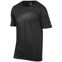 Philadelphia Eagles Champion Tonal Logo T-Shirt Black | NFL
