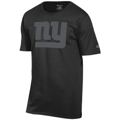 New York Giants Champion Tonal Logo T-Shirt Black | NFL