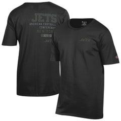 New York Jets Champion Tonal Logo T-Shirt Black | NFL