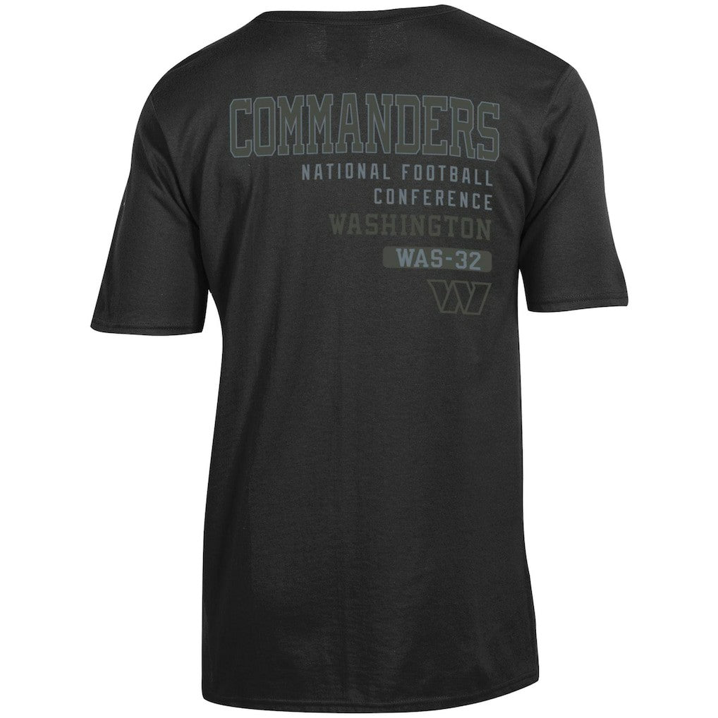 Washington Commanders Champion Tonal Logo T-Shirt Black | NFL
