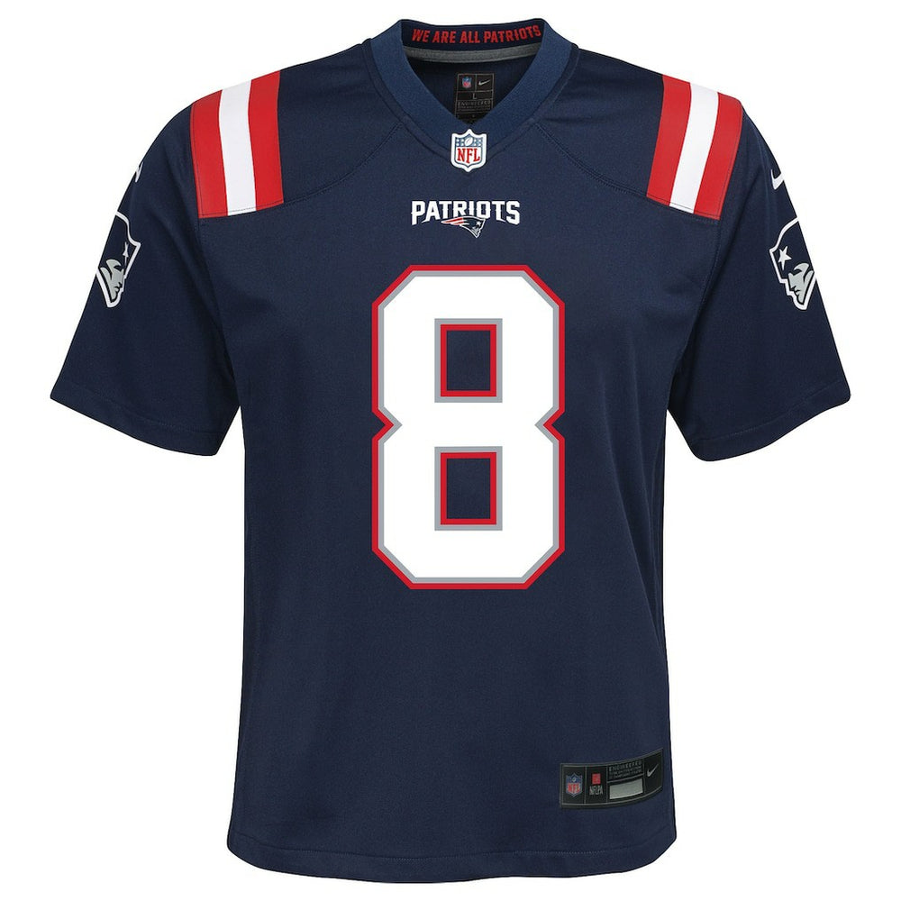 Stefon Diggs New England Patriots Youth Team Game Jersey Navy | Nike for Sale