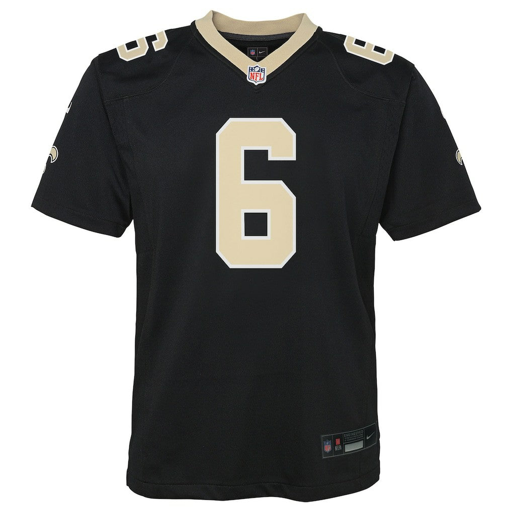 Tyler Shough New Orleans Saints Youth Team Game Jersey Black | Nike for Sale