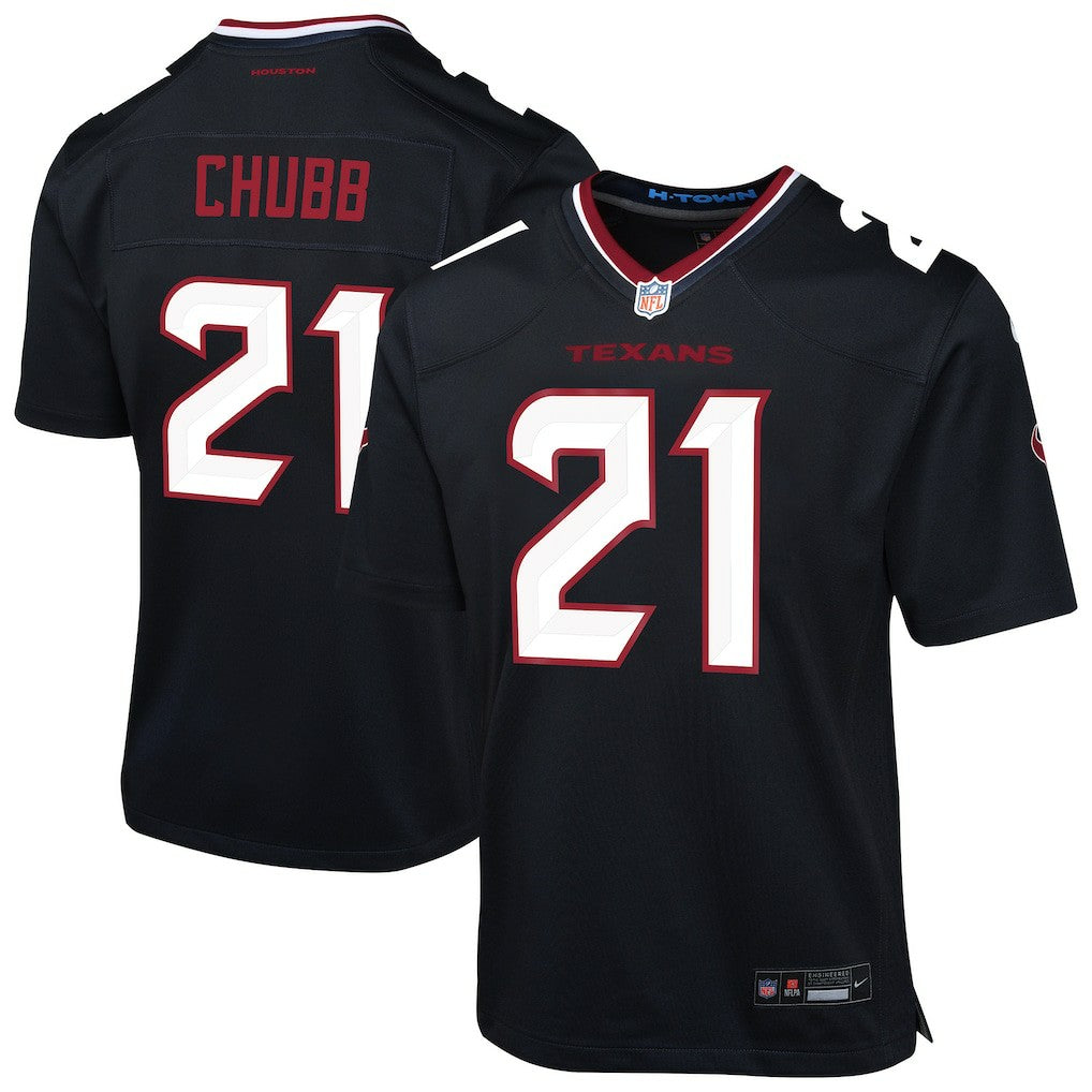 Nick Chubb Houston Texans Youth Team Game Jersey Navy | Nike for Sale