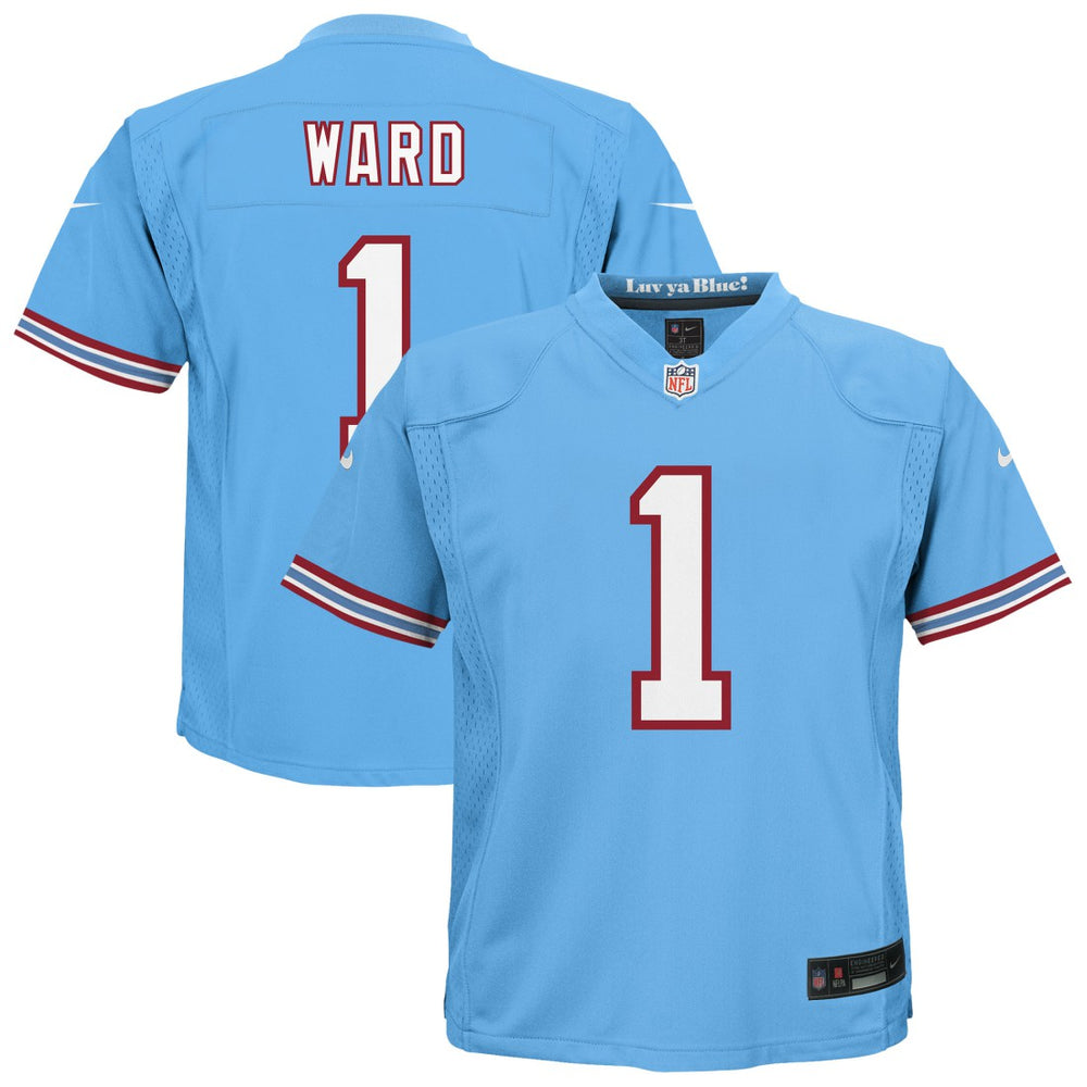 Cameron Ward Tennessee Titans Preschool Alternate 2 Player Game Jersey Light Blue | Nike for Sale