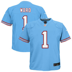 Cameron Ward Tennessee Titans Preschool Alternate 2 Player Game Jersey Light Blue | Nike for Sale