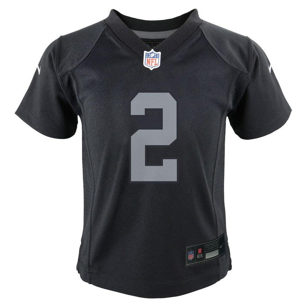 Ashton Jeanty Las Vegas Raiders Preschool Team Player Game Jersey Black | Nike for Sale