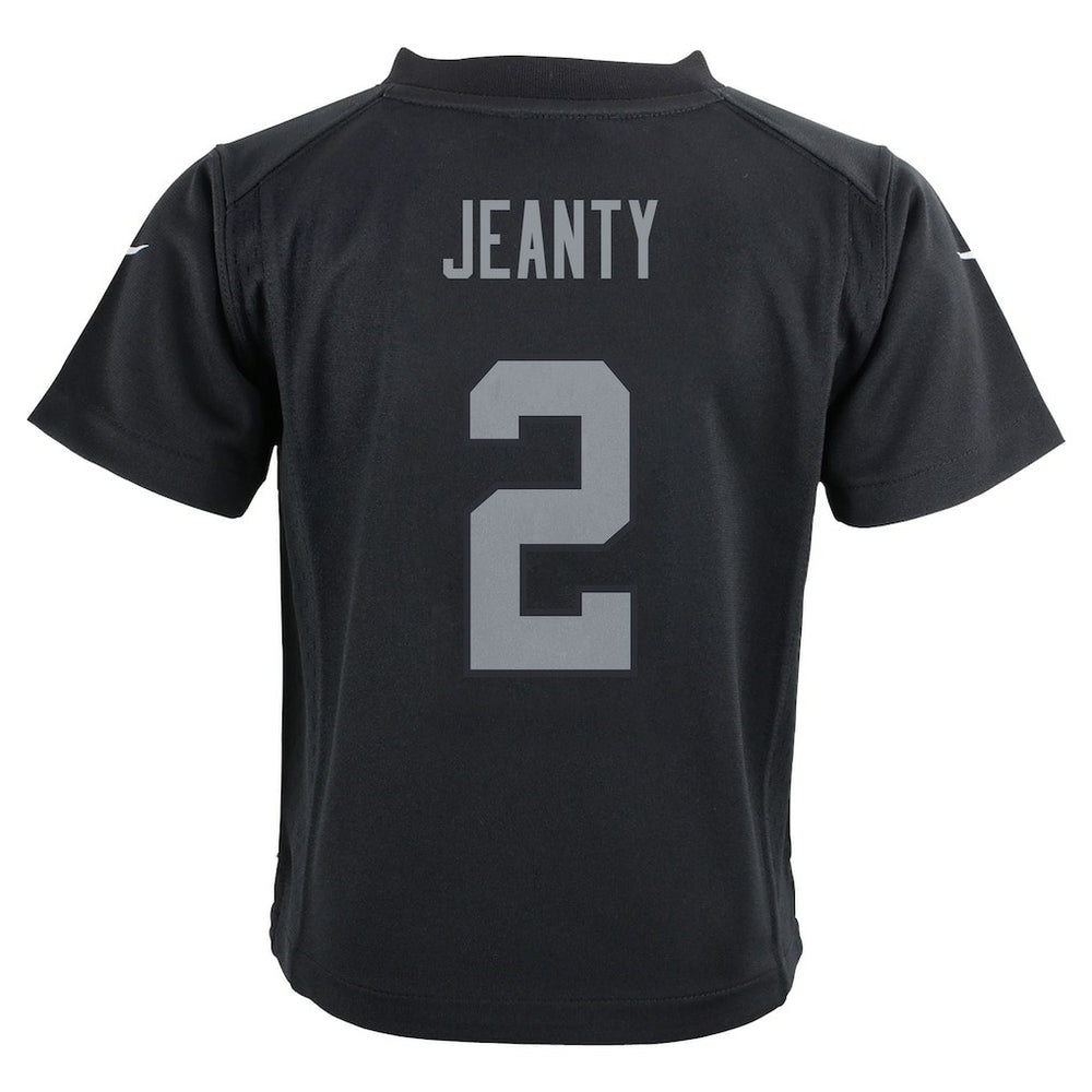 Ashton Jeanty Las Vegas Raiders Preschool Team Player Game Jersey Black | Nike for Sale