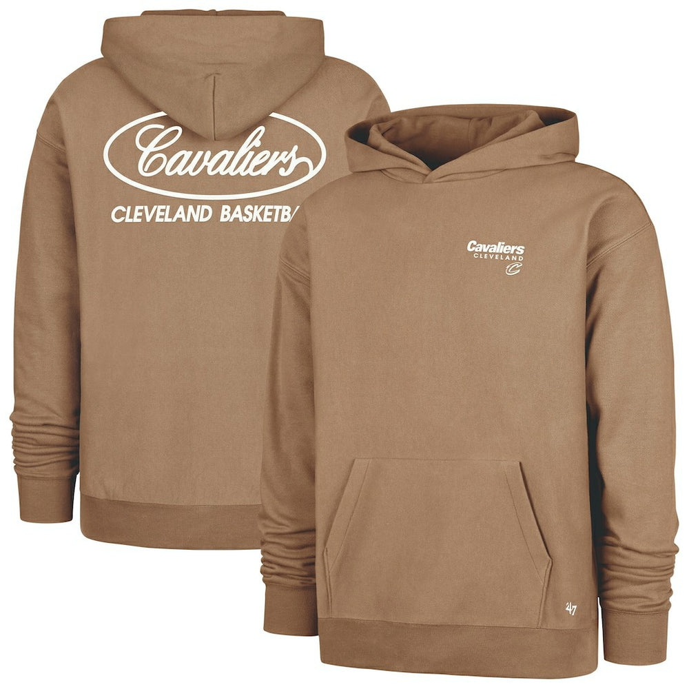 Cleveland Cavaliers '47 Triple Double Foundation Premium Hoodie Sweatshirt Khaki - NBA