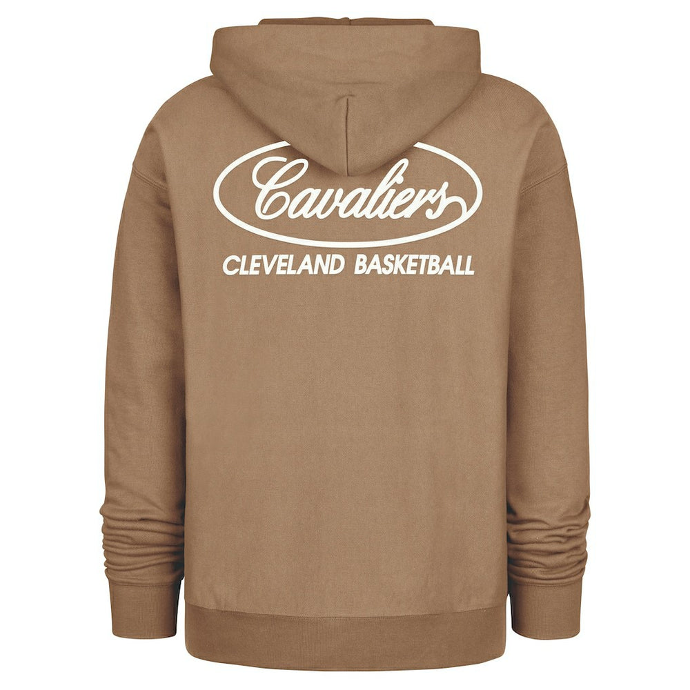Cleveland Cavaliers '47 Triple Double Foundation Premium Hoodie Sweatshirt Khaki - NBA