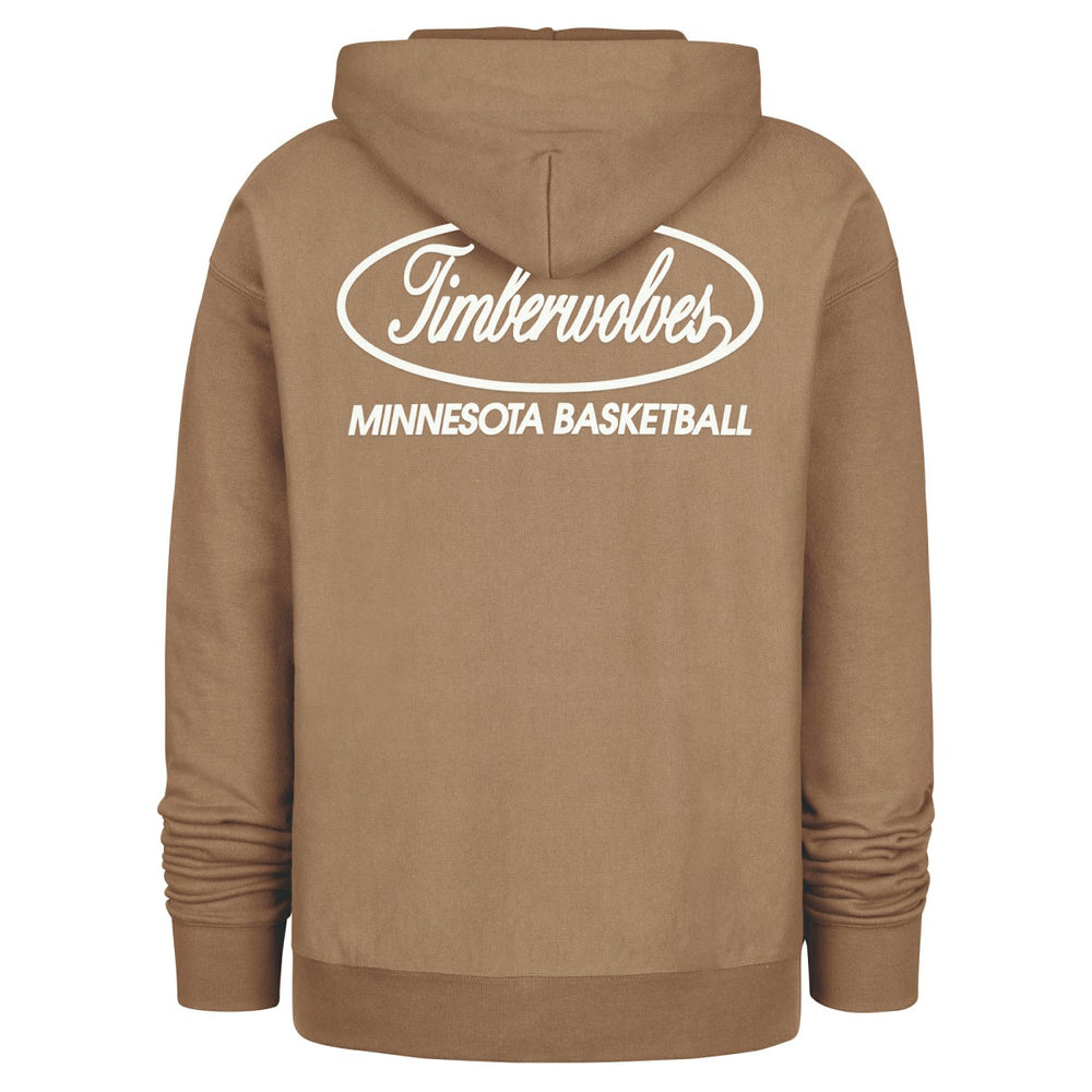 Minnesota Timberwolves '47 Triple Double Foundation Premium Hoodie Sweatshirt Khaki - NBA