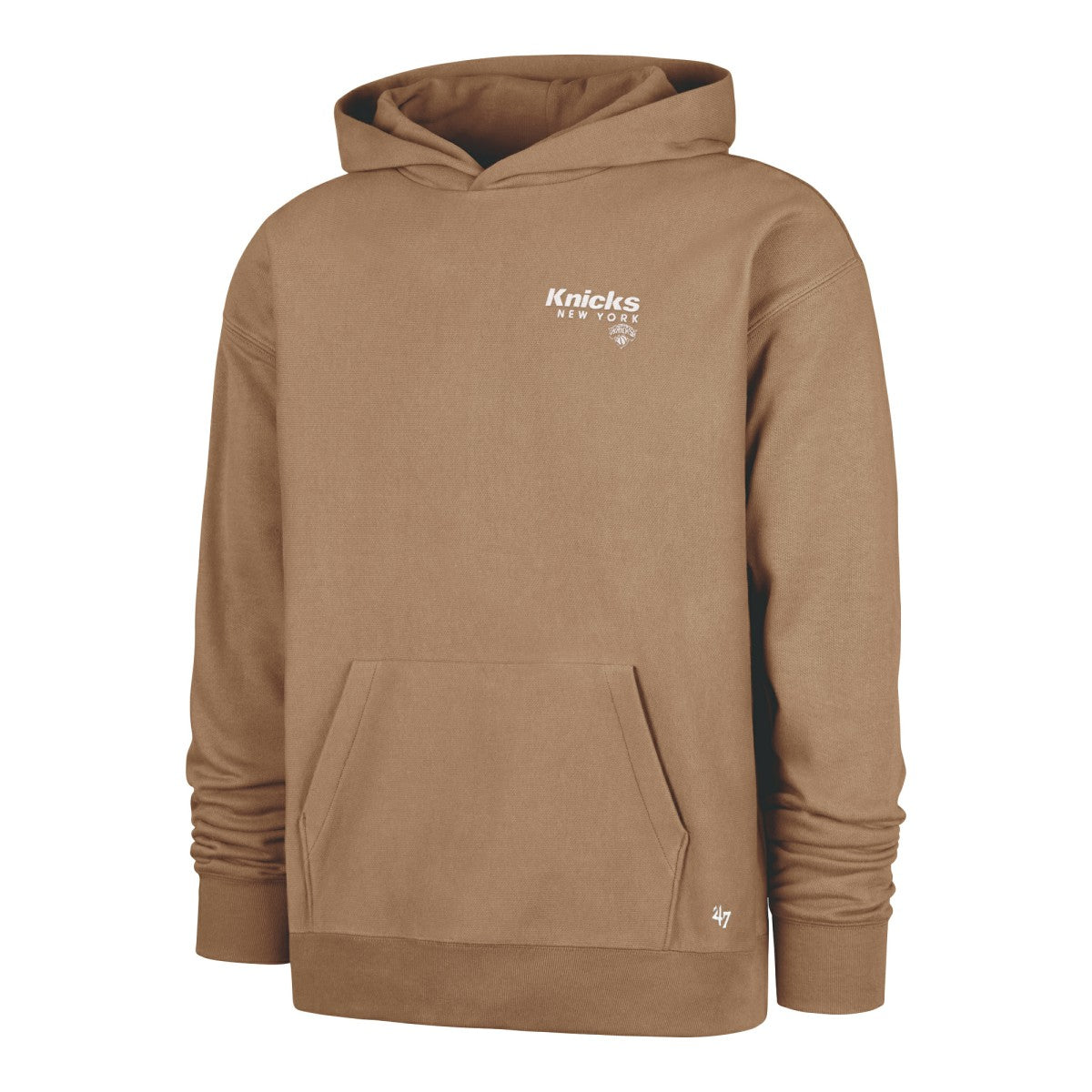 New York Knicks '47 Triple Double Foundation Premium Hoodie Sweatshirt Khaki - NBA