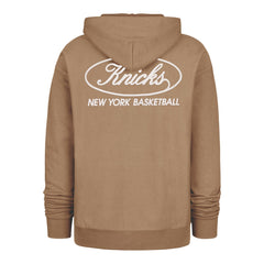 New York Knicks '47 Triple Double Foundation Premium Hoodie Sweatshirt Khaki - NBA