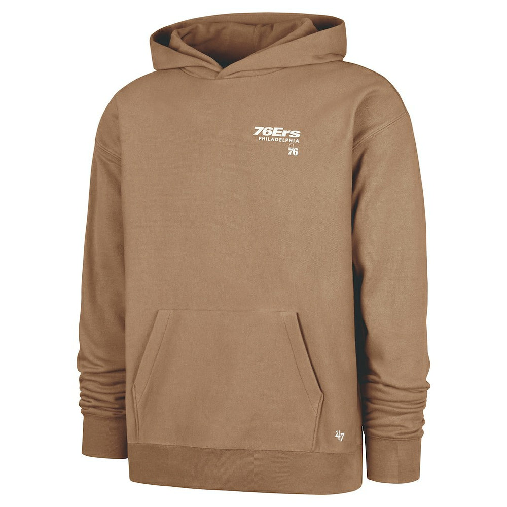 Philadelphia 76ers '47 Triple Double Foundation Premium Hoodie Sweatshirt Khaki - NBA