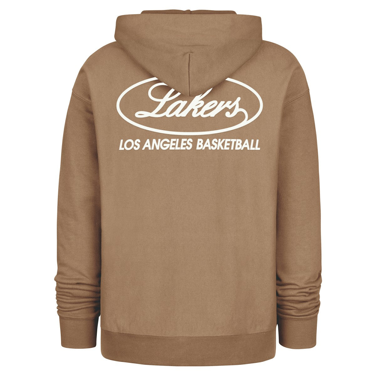 Los Angeles Lakers '47 Triple Double Foundation Premium Hoodie Sweatshirt Khaki - NBA