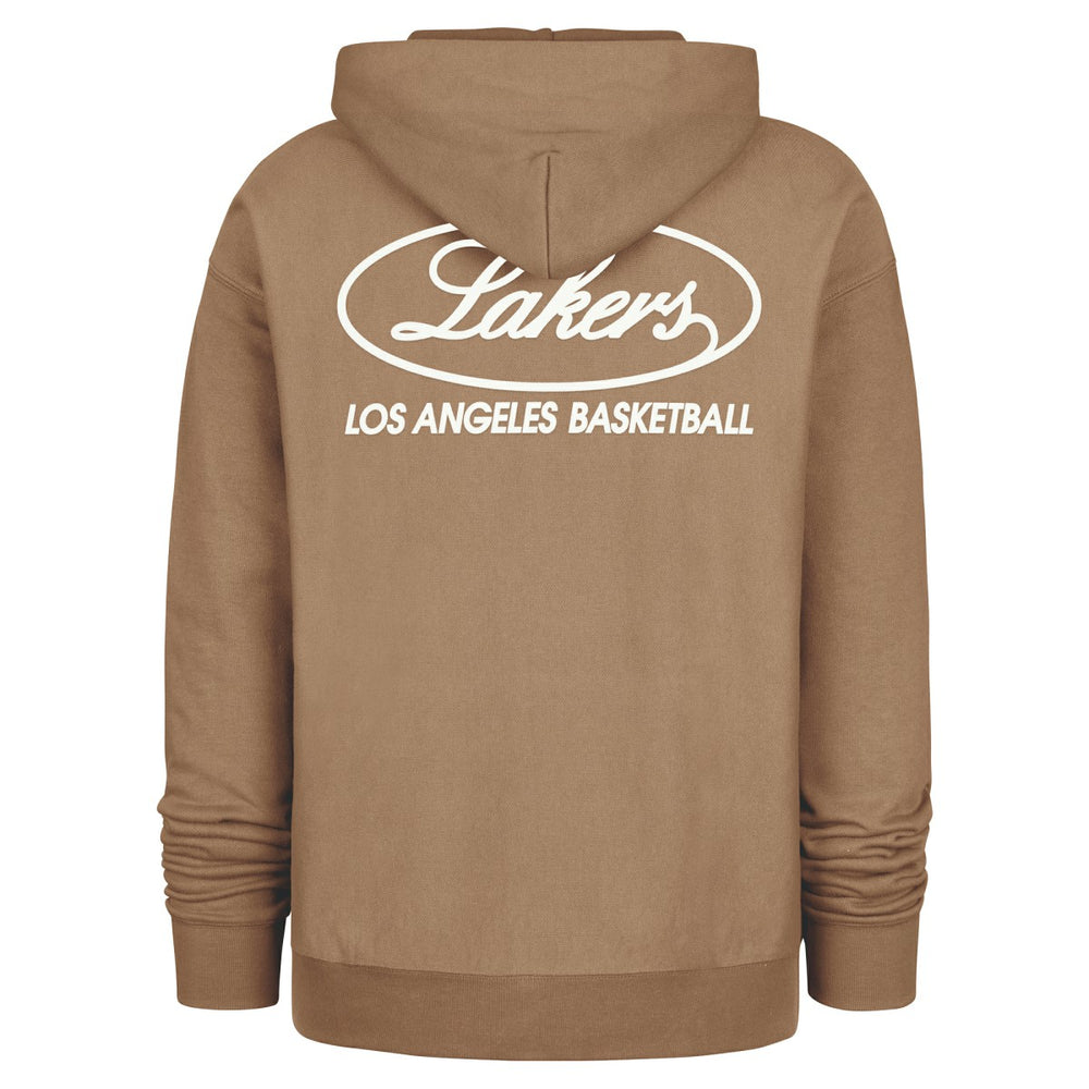 Los Angeles Lakers '47 Triple Double Foundation Premium Hoodie Sweatshirt Khaki - NBA